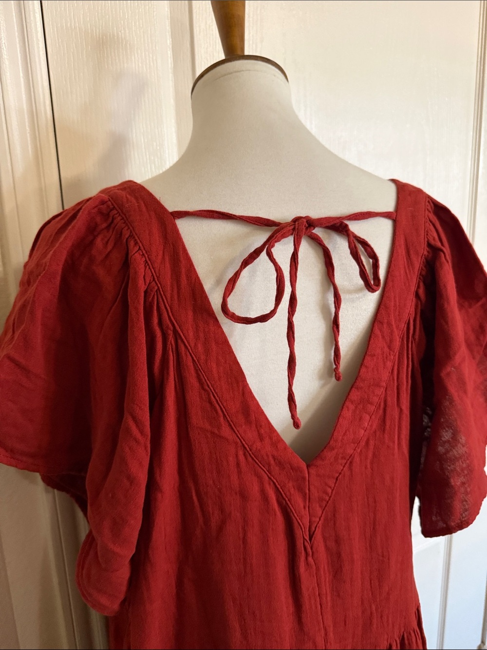 Old Navy Women’s 3X V-Neck Tiered Dress NWT - Picture 4 of 9